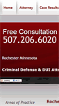 Mobile Screenshot of dilavericriminaldefense.com